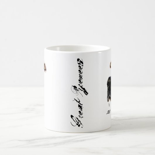 Große Pyrenäen-Tasse Kaffeetasse (Mittel)