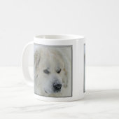 Große Pyrenäen-Tasse Kaffeetasse (Vorderseite Links)