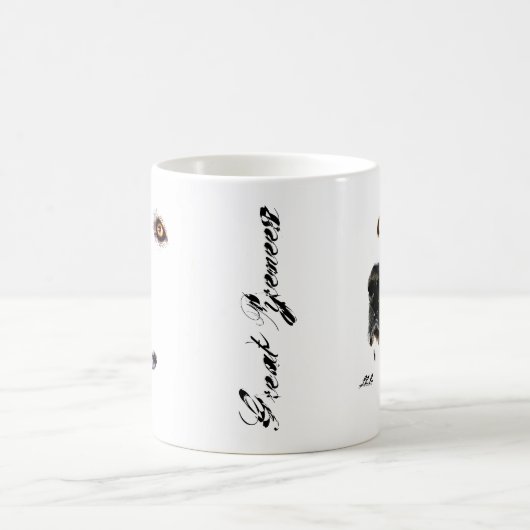 Große Pyrenäen-Tasse Kaffeetasse (Mittel)