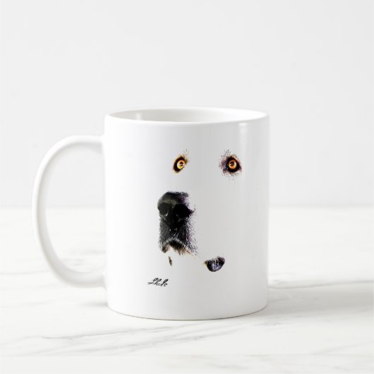 Große Pyrenäen-Tasse Kaffeetasse (Links)