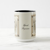 Große Pyrenäen-Tasse Tasse (Zentrum)