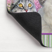 Große Pyrenäen u. Freund Mousepad (Ecke)