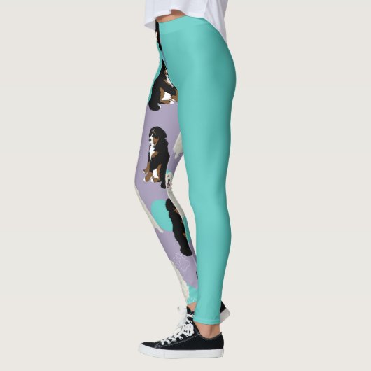 Große Pyrenäen und Berner Hund Leggings (Links)
