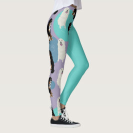 Große Pyrenäen und Berner Hund  Leggings