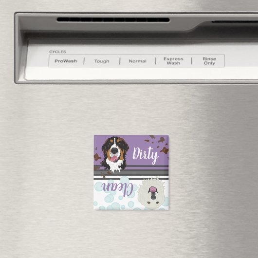 Große Pyrenäen und bernische Geschirrspüler Magnet (In Situ (Geschirrspüler))