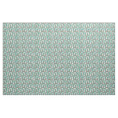 Große Pyrenäen Vintage Blumen Türkis Stoff (Yard (91,4 cm))