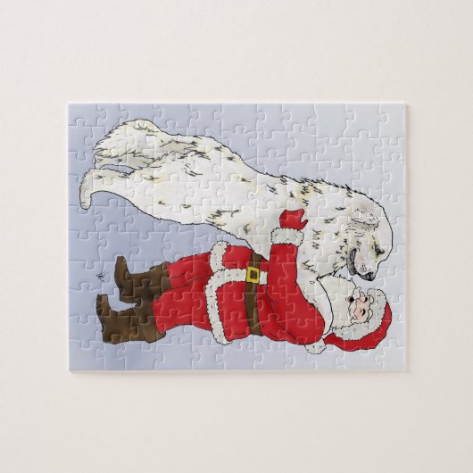 Große Pyrenäen-Weihnachtspuzzlespiel Puzzle (Horizontal)