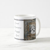 Große Pyrenäen Welpe Doppelseitige Tasse 2011 (VorderseiteRechts)