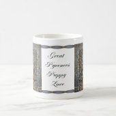 Große Pyrenäen Welpe Doppelseitige Tasse 2011 (Mittel)