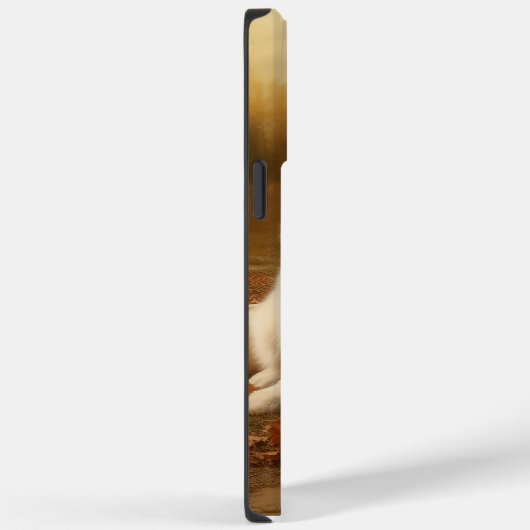 Große Pyrenäen Welpen Herbst Kürbis Case-Mate iPhone Hülle (Rückseite / Rechts)