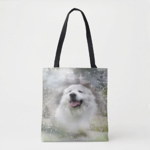 Große Pyrenäen-Winter-Szene Tasche
