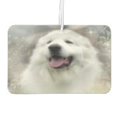 Große Pyrenäen Winterlandschaft Autolufterfrischer (Rückseite)