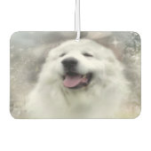 Große Pyrenäen Winterlandschaft Autolufterfrischer (Vorderseite)