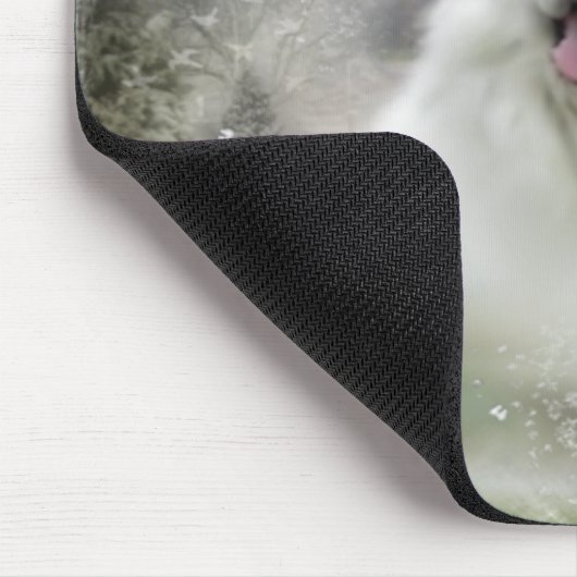 Große Pyrenäen Winterlandschaft - Mousepad (Ecke)