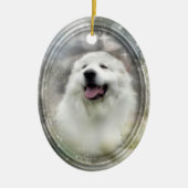 Große Pyrenäen XMas Ornament (Vorne)