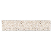 Große Pyrenäenpaws und Knochen Kurzer Tischläufer (Horizontal)