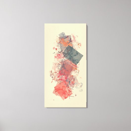 Große Quadrate III Leinwanddruck (Vorderseite)