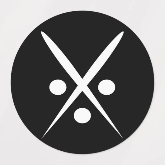 Große quadratische Klebefläche / wasserdicht Etiketten (Design 3)