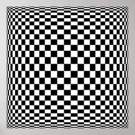 Große Quark Op Art Poster