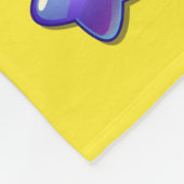 GROSSE QUIRKY CATS Fleece Blanket (Ecke)