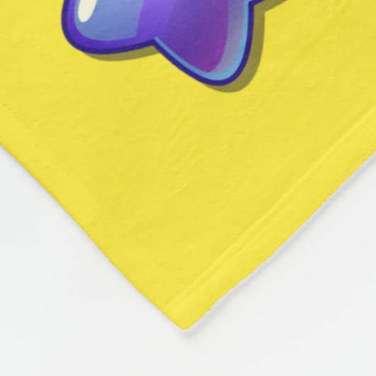 GROSSE QUIRKY CATS Fleece Blanket (Ecke)