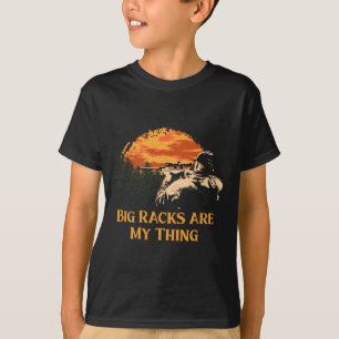 Große Racks sind mein Ding Wildlife Hob Funny Hunt T-Shirt