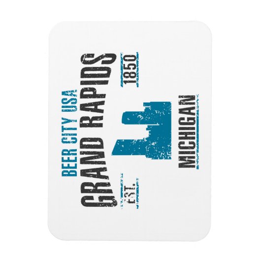 Große Rapids Magnet (Vertikal)