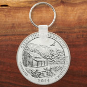 GROSSE RAUCHERBERGE SCHLÜSSELANHÄNGER (Vorderseite)