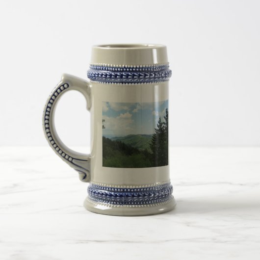 Große, rauchige Berge Bierglas (Links)