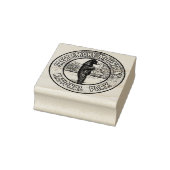 Große, rauchige Berge Briefmarke aus Gummi Gummistempel (Stempel)