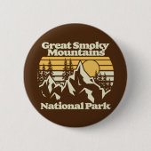 Große, rauchige Berge, Nationalpark Button (Vorderseite)