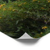 Große, rauchige Berge Poster (Ecke)