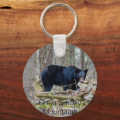 Große, rauchige Berge Schlüsselanhänger (Vorderseite)