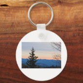 Große, rauchige Berge Schlüsselanhänger (Vorderseite)