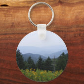 Große, rauchige Berge Schlüsselanhänger (Vorderseite)