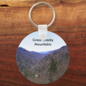 Große, rauchige Berge Schlüsselanhänger (Vorderseite)