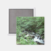 Große rauchige Berge streben Magnet (Vorderseite/Rückseite)