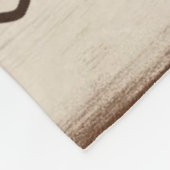 Große, rauchige Berge, TN-Bär Fleecedecke (Ecke)