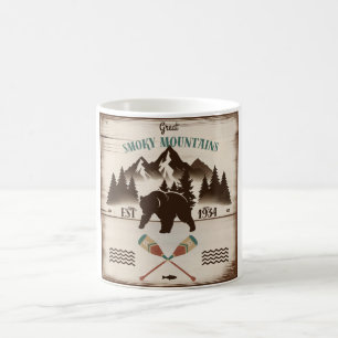 Große, rauchige Berge, TN-Bär Kaffeetasse
