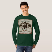 Große, rauchige Berge, TN-Bär T-Shirt (Vorne ganz)
