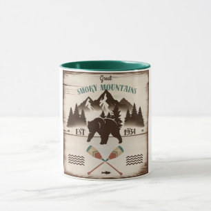 Große, rauchige Berge, TN-Bär Tasse
