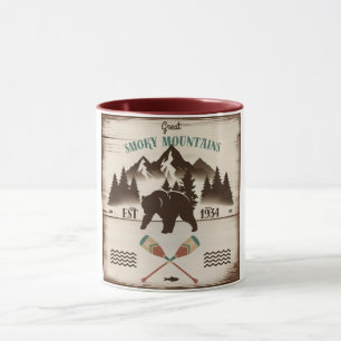 Große, rauchige Berge, TN-Bär Tasse