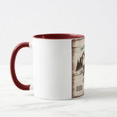 Große, rauchige Berge, TN-Bär Tasse (Links)