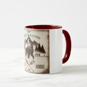 Große, rauchige Berge, TN-Bär Tasse (VorderseiteRechts)