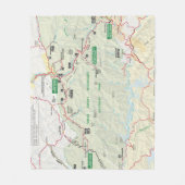 Große rauchige GebirgsFleecedecke Fleecedecke (Vorderseite)