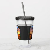 Große rauchige Hirsche Acryltrinkbecher (Links)