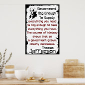 Große Regierung Poster (Küche)