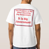 Große Regierung T-Shirt (Rückseite)