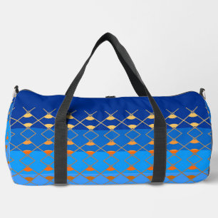 Große Reisetasche - Diamantverlaufskante  Duffle Bag
