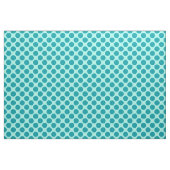 Große Retro Punkte - Aqua und Türkis Stoff (Fat Quarter (45,7 x 55,9 cm))